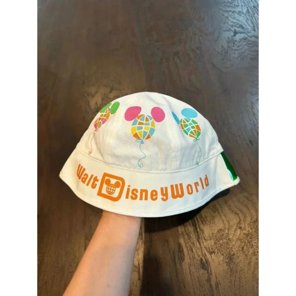 2022 Disney Parks Vault Collection 50th Anniversary Balloon Bucket Hat Adult #30